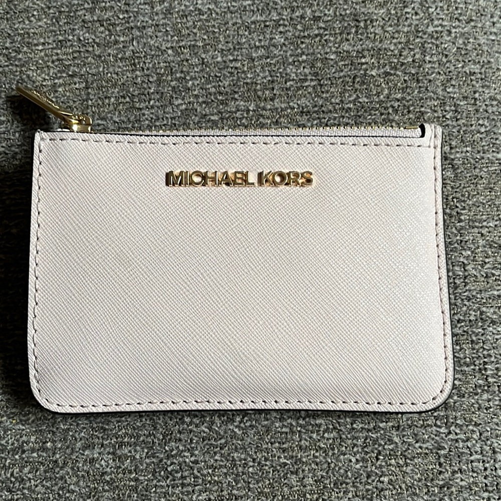 Small pink Michael Kors wallet